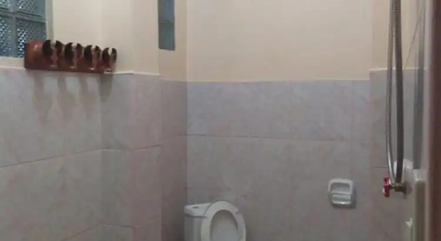 Кровать в общем номере Banaue Sunrise Guest House