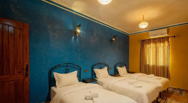 Трёхместный номер Comfort Kasbah Hotel Ziz Palace Rissani