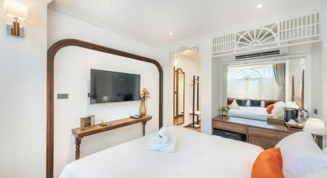 Двухместный номер Deluxe с видом на город Cherie Bangkok Boutique Hotel