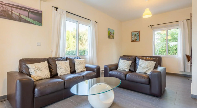 Sun Beach Villa Tria Large Private Pool Walk to Beach A C Wifi Car Not Required - 2282
