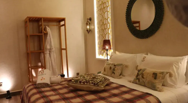 Двухместный номер Deluxe с видом на внутренний двор Riad AL FIDAN