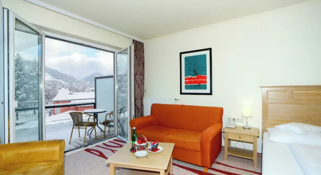 Двухместный номер Superior с балконом Das Hotel Eden - Das Aktiv- & Wohlfühlhotel in Tirol auf 1200m Höhe