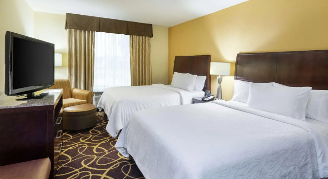 Четырёхместный номер Standard Hilton Garden Inn Shreveport Bossier City