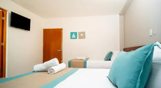 Трёхместный семейный номер Standard Hotel Portobelo beach
