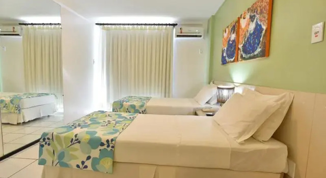 Четырёхместный номер Deluxe с балконом Barreirinhas Gran Lençóis Flat Residence