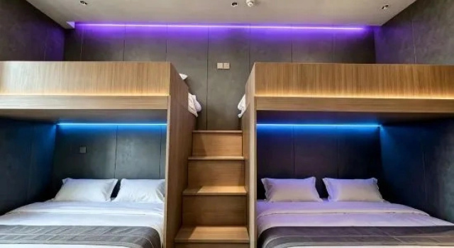Кровать в общем номере KK E-sports Apartment,Liling Metro Station,Nanshan District ,shenzhen
