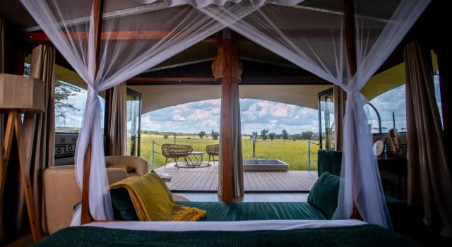 Escarpment Serengeti Luxury Camp, Забронировать Отель Бизнес-отели Серенгети, 4* 5*