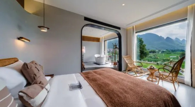 Люкс Deluxe Shiwu Teahouse Inn