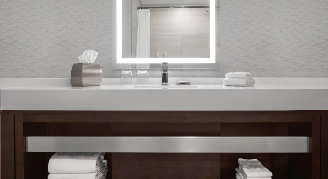 Четырёхместный номер Standard с видом на город Minneapolis Marriott City Center