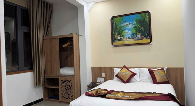 Двухместный номер Deluxe с видом на город Minh Minh Nam 3 Hotel