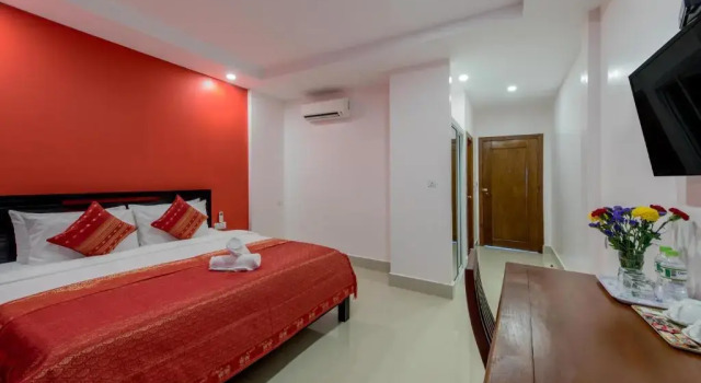 Двухместный номер Deluxe с балконом Golden Citadel Hotel Siem Reap