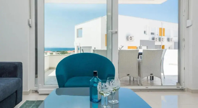 Merima 2 luxury & modern ap. for 7 with a pool, Забронировать Отель Новалья Задарская жупания, рядом с Пляж Бабе