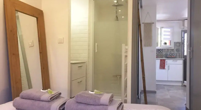 Апартаменты с видом на сад Villa du Cros