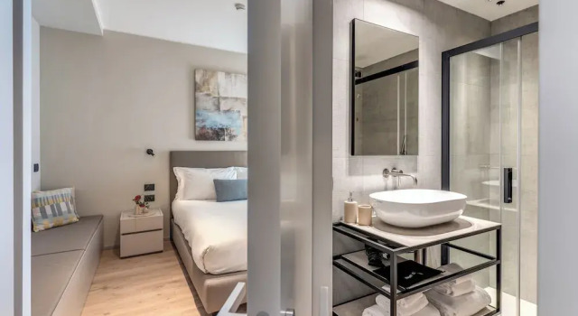 Апартаменты c 1 комнатой с балконом Seety Porta Romana Corte