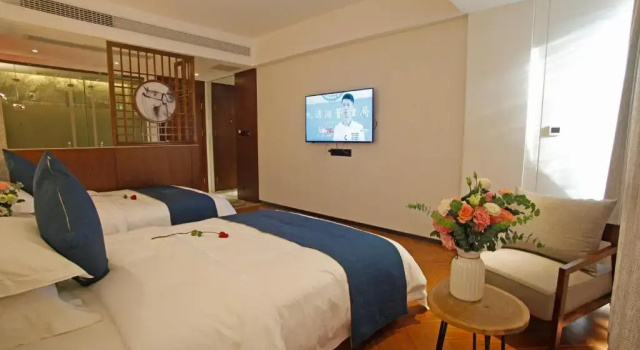 Двухместный номер Standard с красивым видом из окна Riverside Peak Lodge Zhangjiajie Wulingyuan National Park