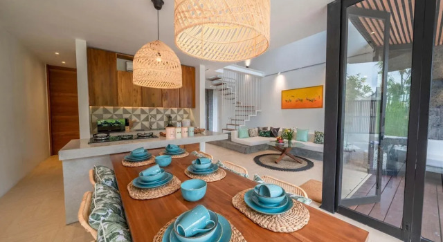 Вилла с 4 комнатами Villa Jannati - 4BR Pool Villa Near Berawa Beach