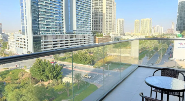 Апартаменты Stunning Stay Park View JVC -1bed With Balcony