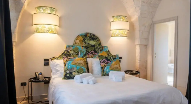 Полулюкс с видом на сад Masseria Santo Scalone
