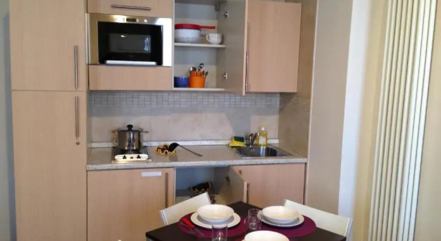 Студия с красивым видом из окна Guest House Delizia Estense