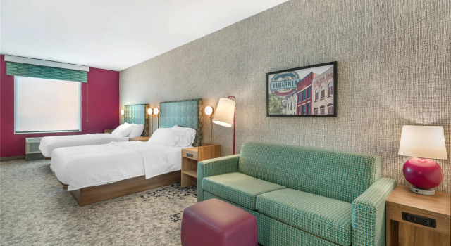 Четырёхместный люкс Home2 Suites By Hilton Harrisonburg University