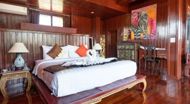 Люкс с видом на море Erawan Villa Hotel