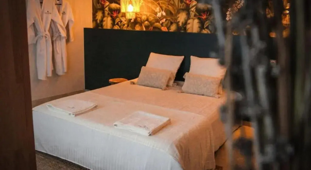 SUITE AMANTIS évadez vous dans l'univers MYKONOS, Boek Appartement Saint-Chamond Parijs