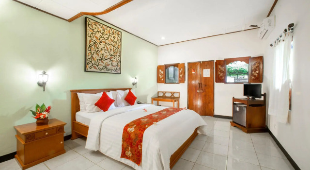 Двухместный номер Deluxe Bali Taman Beach Resort & Spa Lovina