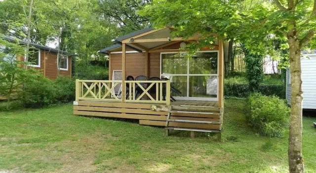 Шале с 2 комнатами Camping Les Tilleuls - Chalets