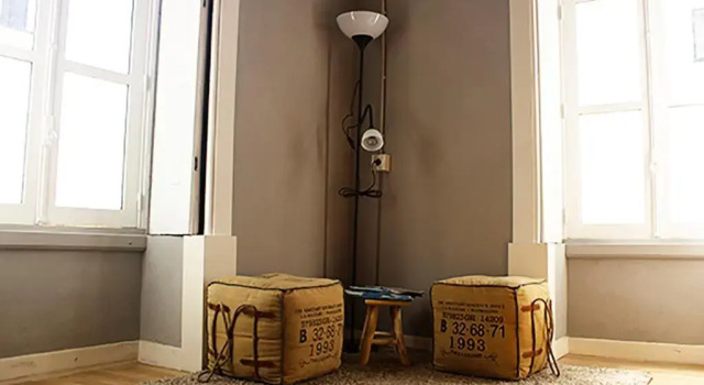 Кровать в общем номере Watermark Surf House