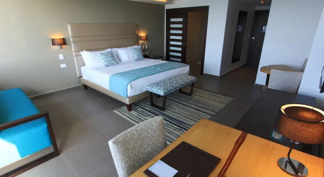 Habitación doble Premium con balcón y con vista al mar Hotel Poseidon