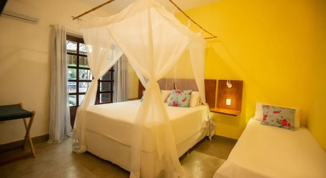 Трёхместный номер Standard Travel Inn Pousadas & Beach Club Trancoso