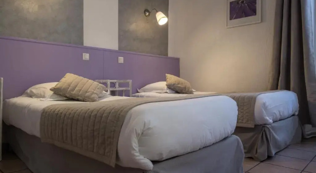 Двухместный номер Standard Hôtel LHerbier dOrange - Accueil Vélo