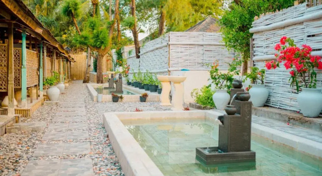 Вилла рядом с пляжем Les Villas Ottalia Yoga & Diving, Gili Meno