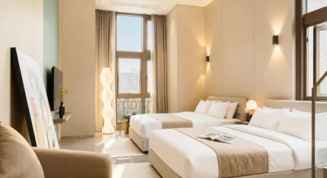 Люкс Executive Yunding Executive Apartment (Shenzhen Nanshan Subway Station Coast City)