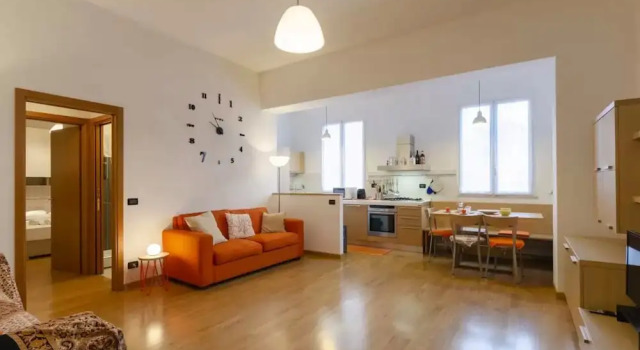 Двухместные апартаменты с балконом JOIVY Elegant Flat near Seaside