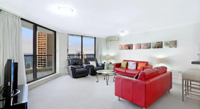 Апартаменты с 2 комнатами с видом на океан Genesis Apartments by Gold Coast Premium