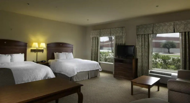 Двухместный люкс Hampton Inn and Suites-Brownsville