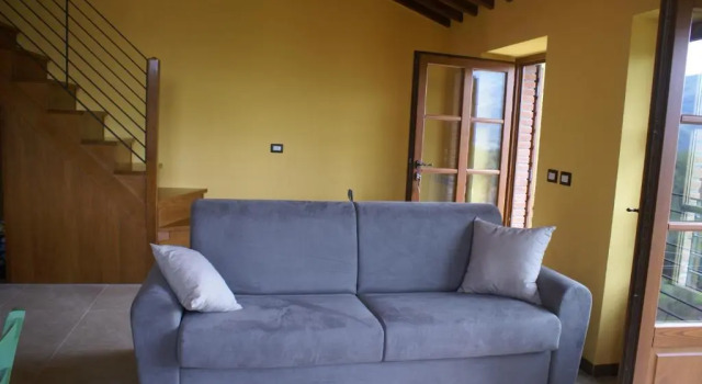 Tramonto Casa Barga Toscana ristrutturata 2021, Prenota Hotel Barga Garfagnana