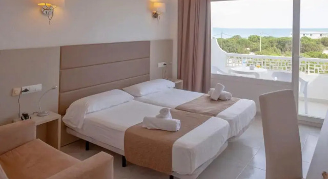 Двухместный номер Standard с балконом и с видом на море Roquetes Rooms - Formentera Break