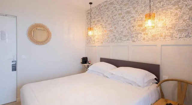 Двухместный номер Standard с видом на море Hôtel de la Plage