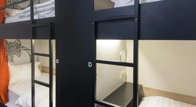 Кровать в общем номере Kitez Hotel & Bunkz - Hostel