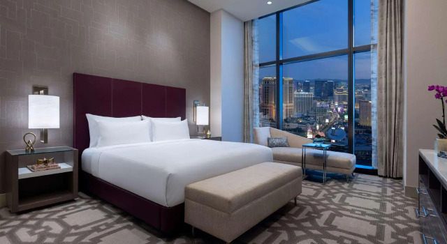 Двухместный люкс c 1 комнатой Crockfords Las Vegas, LXR Hotels & Resorts at Resorts World