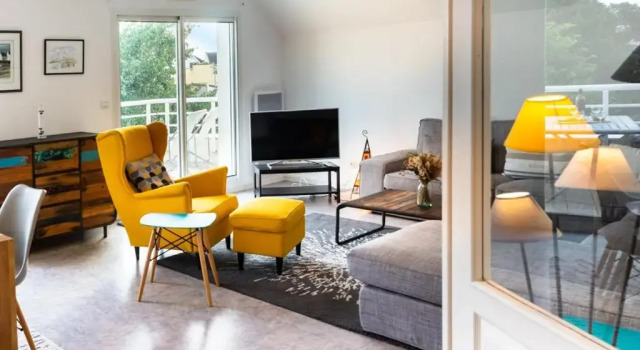 Appartement Larmor-Plage, 3 pièces, 5 personnes - FR-1-349-155, Rezerwuj Apartament Larmor-Plage 