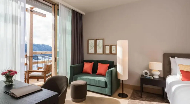 Люкс Vitality Waldhotel by Bürgenstock Lake Lucerne