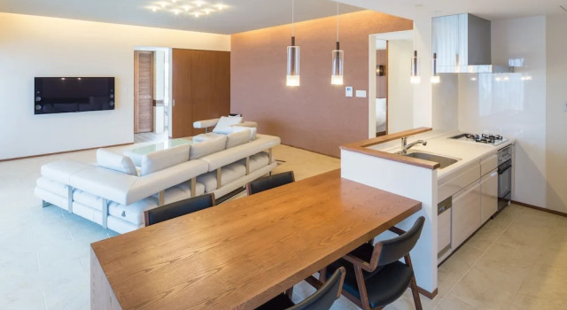 Номер Luxury с 2 комнатами с видом на океан Condominium T-Room