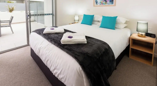 Апартаменты Deluxe c 1 комнатой с балконом Hamilton Executive Apartments