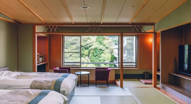 Двухместный номер Superior с видом на сад Tamatsukuri Grand Hotel Choseikaku