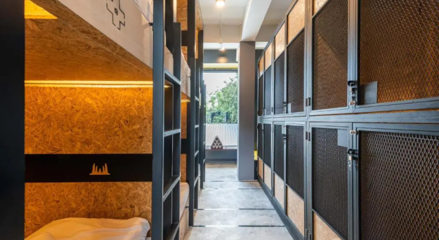 Кровать в общем номере LOBSUEK Hostel