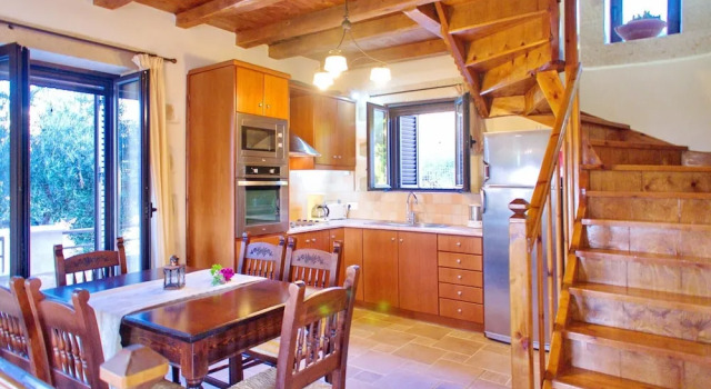 Вилла Villa Afrati Sea Views Pool AC