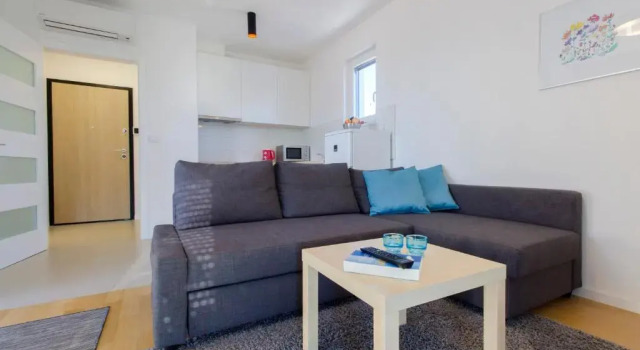 Апартаменты c 1 комнатой с балконом и с видом на море Apartments Zorka